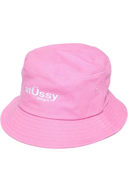 Stussy Mens Big U Bucket Hats Purple - EXKGW2398